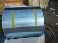 Le papier d'aluminium d'humeur de finition douce de moulin a enduit bleu/d'or de la diverse largeur de 0.2MM