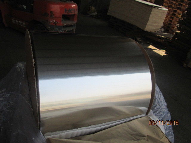 Alliage industriel 8011 du papier d'aluminium 0.095MM de diverse bobine de largeur pour l'échangeur de chaleur