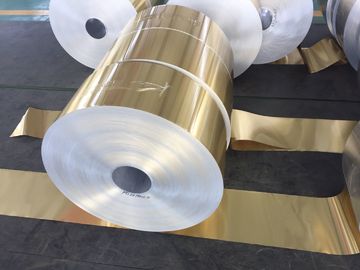 Color Painted Aluminum Coil 60 - 1250MM Width / 0.18MM Blue Coated Aluminium Coil