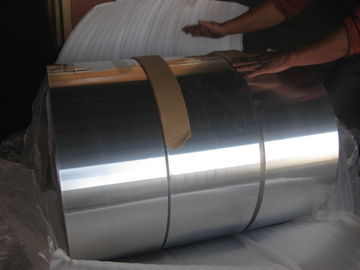 Plain / Bare Surface Aluminium Fin Stock 0.095MM Different Width