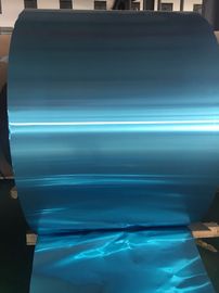 Blue , Golden Aluminium Strip 0.105MM Thickness Fin Stock In Heat Exchanger