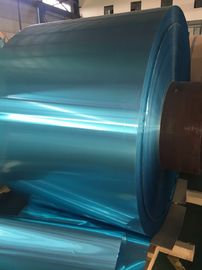 Air Conditioner Epoxy / Hydrophilic Coated Aluminium Fin Strip With Blue , Golden
