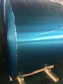Air Conditioner Epoxy / Hydrophilic Coated Aluminium Fin Strip With Blue , Golden