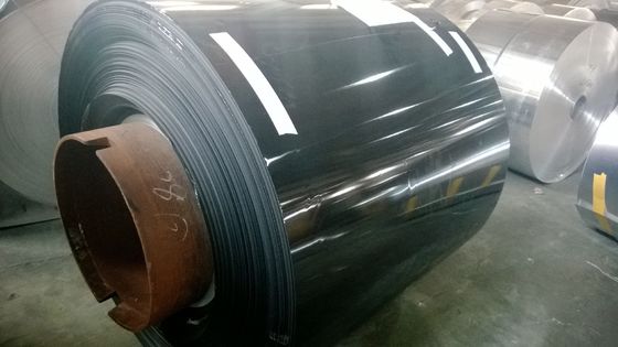 Foil d'aluminium industriel enduit d'époxy noir pour nageoires